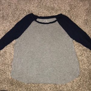 American Eagle baseball tee